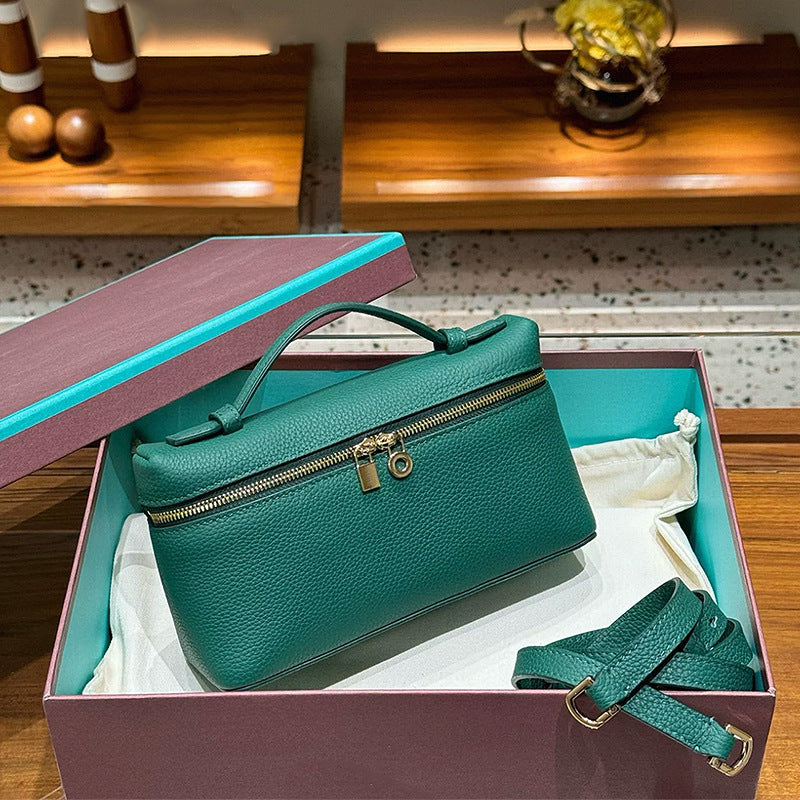 Women's Upgraded Version Lunch Box Genuine Leather Bags