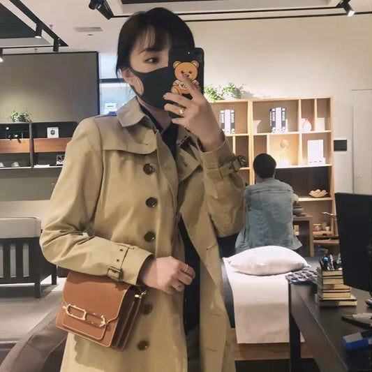 Innovative Pig Nose Stewardess Genuine Leather Shoulder Bags