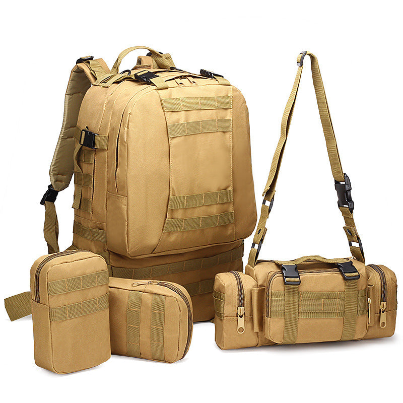 Women's & Men's & Camouflage Camping Large Capacity Combination Mountaineering Backpacks