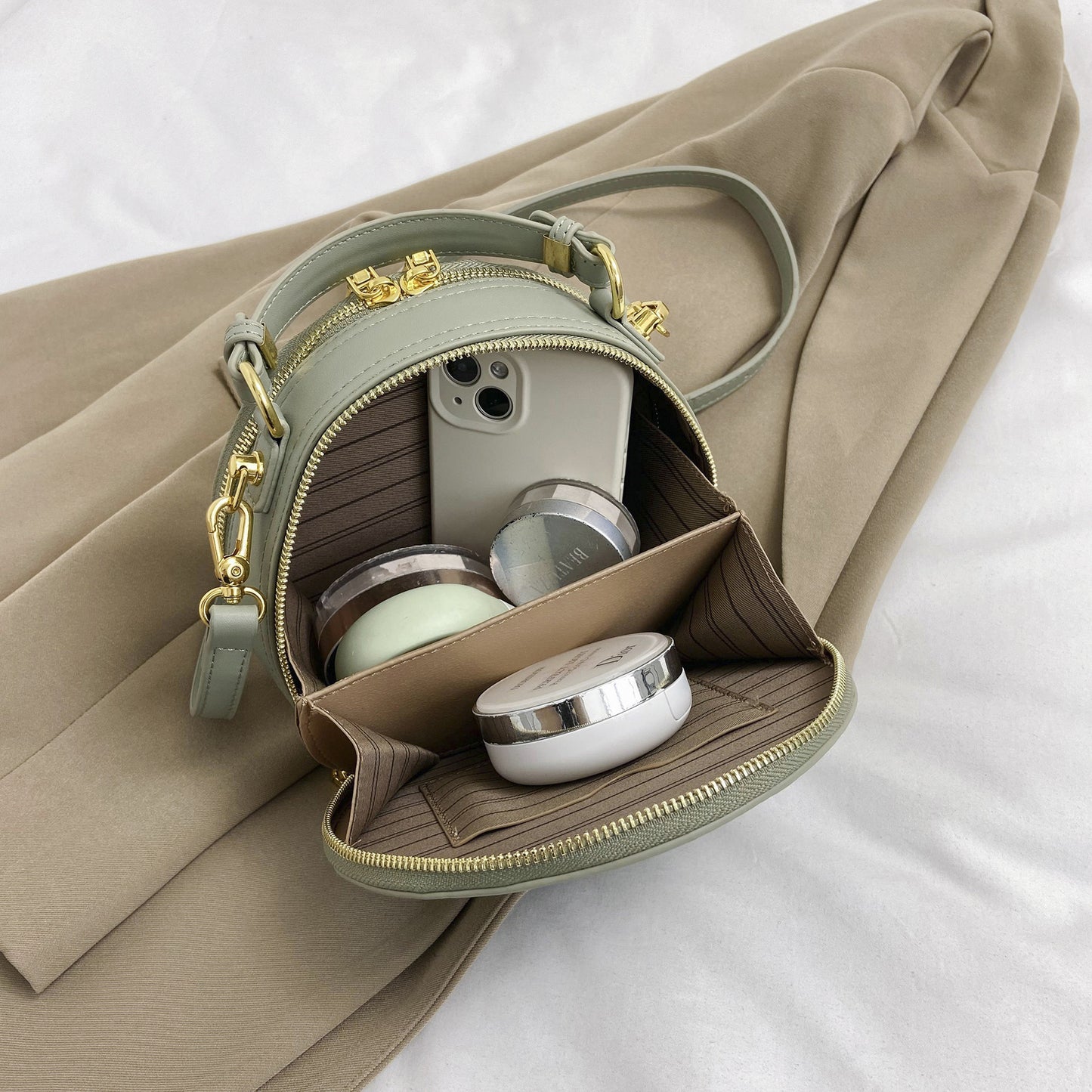 Niche Advanced Texture Embroidered Trendy Artistic Crossbody Bags