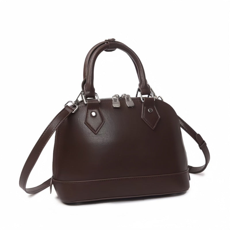 Women's Fashion Niche Western Style Genuine Crossbody Bags