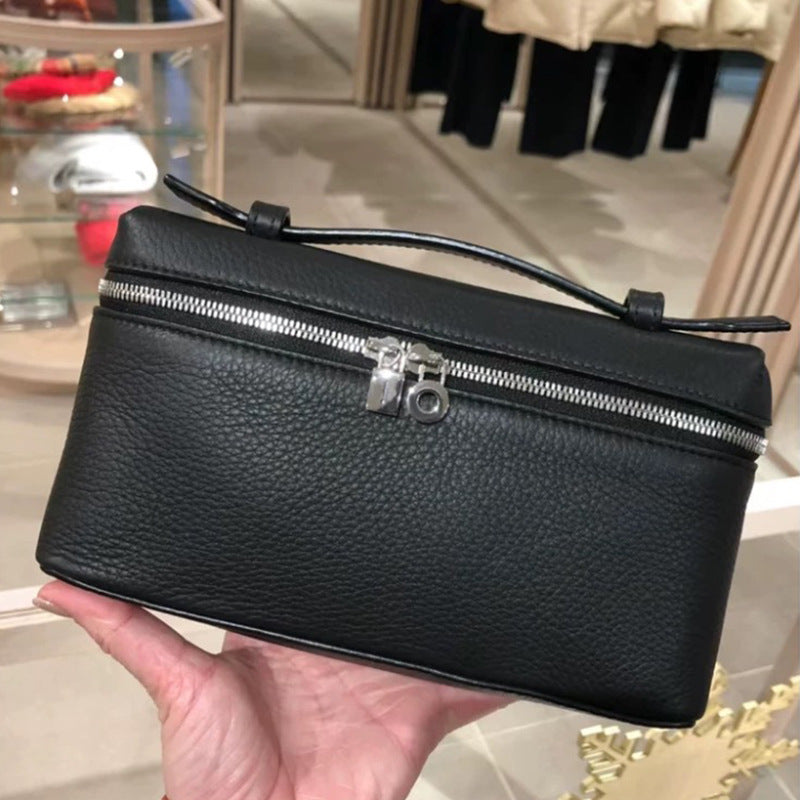 Women's Strictly Selected Lunch Box Genuine Leather Crossbody Bags