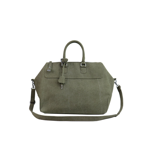 Fashion Faded Army Green Canvas Commuter Handbags