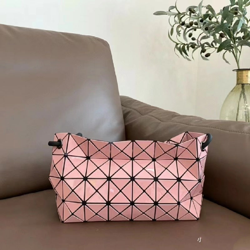 Women's Geometric Rhombus Single Life Box Shoulder Bags