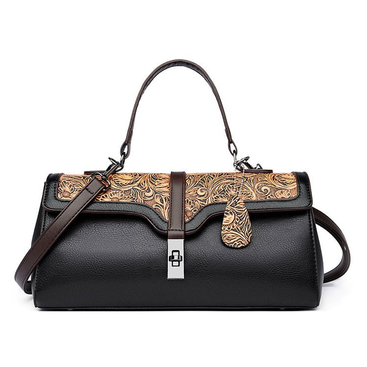 Women's Personalized Sewing Line Retro Fashion Portable Bags