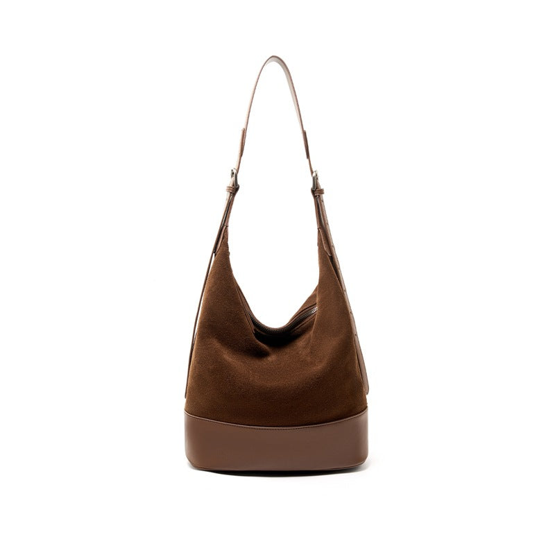 Women's Light Luxury High-grade First Layer Cowhide Shoulder Bags