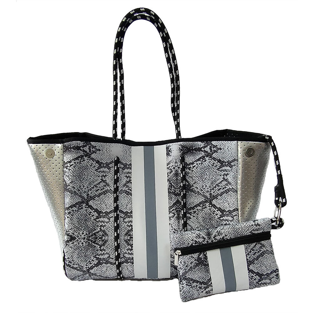 Neoprene Beach Printing Weekend Portable Seaside Handbags