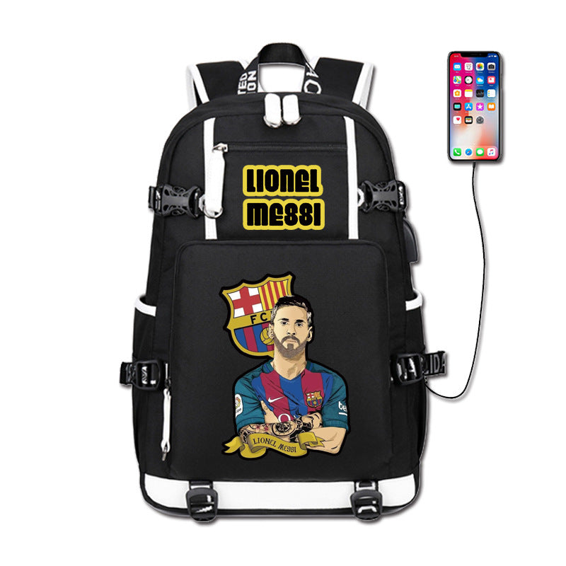 Popular Massey Football Large Capacity Computer Backpacks