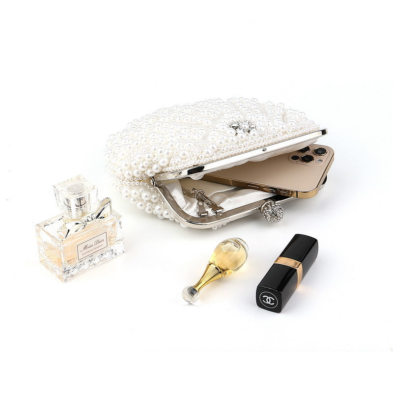 Beautiful Pearl Dinner Banquet Dress Fashion Evening Bags