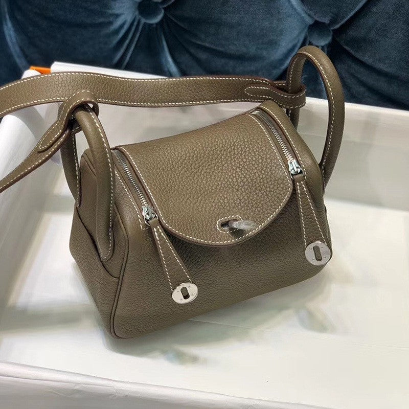 Women's Lindy Mini Doctor Cow Leather Portable Bags