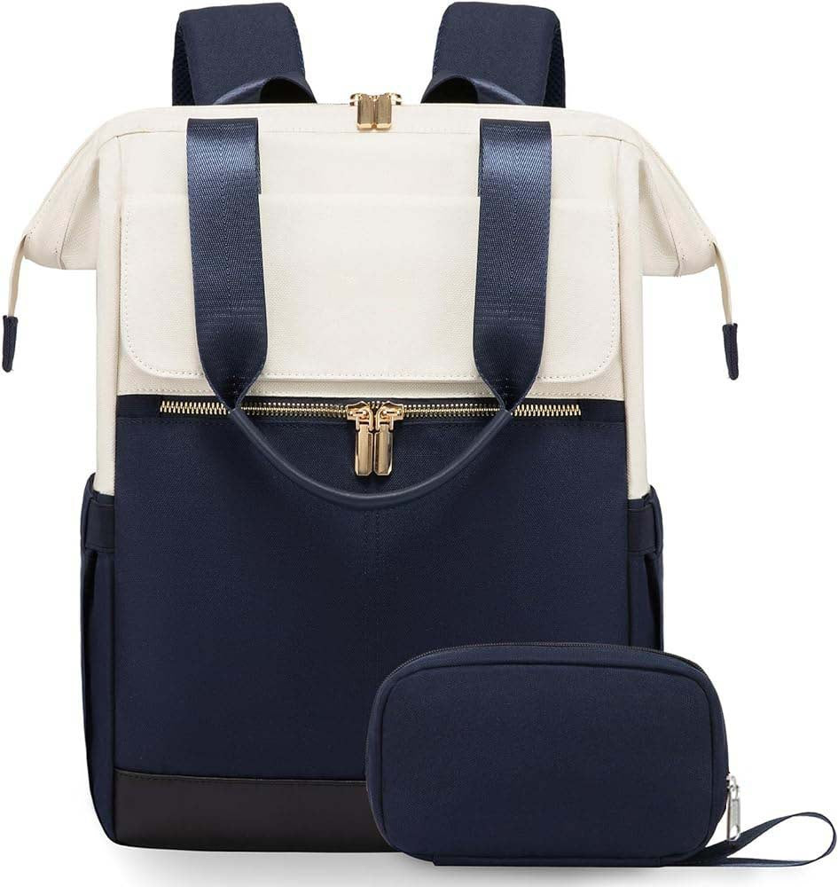 Classy Contrast Color Minimalist Large Capacity Backpacks