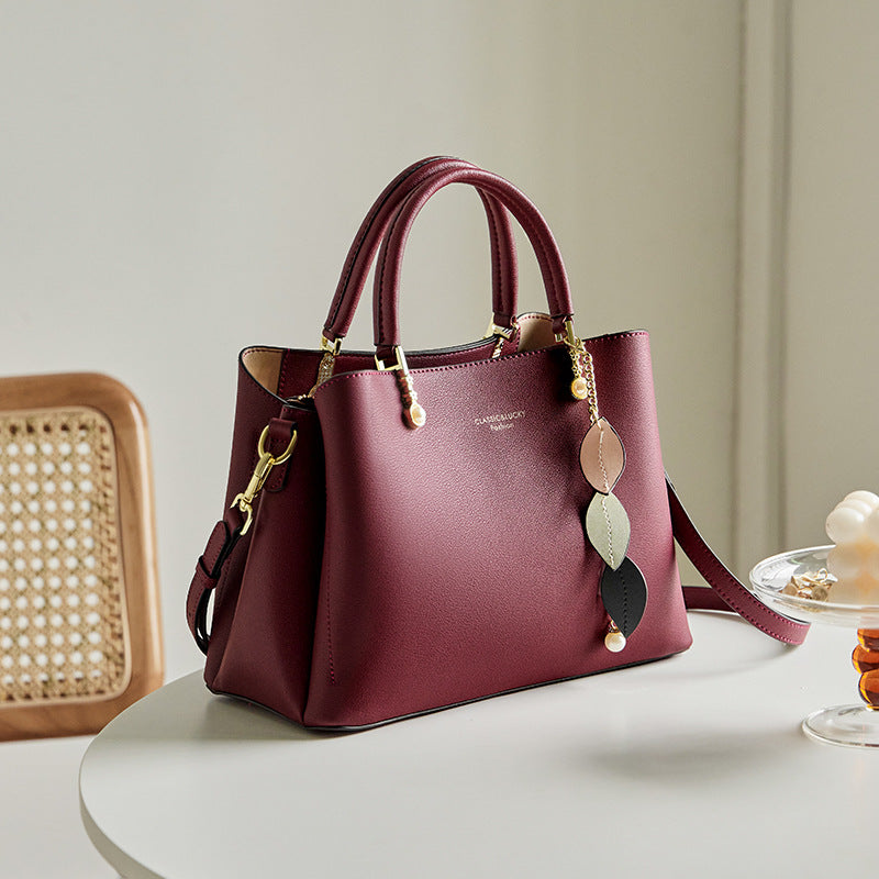 Women's Red Wedding Mother's Day Gift Hand-held Handbags