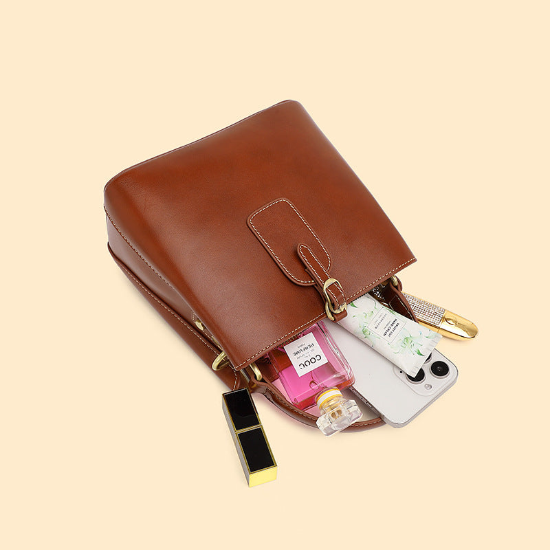 Women's New Beautiful Versatile High-grade Leather Crossbody Bags
