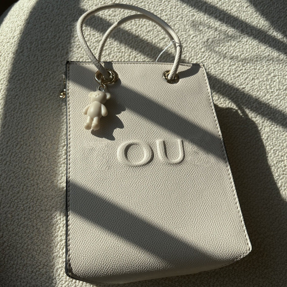 Quality Bear With Box Versatile Fashion Letters Bags