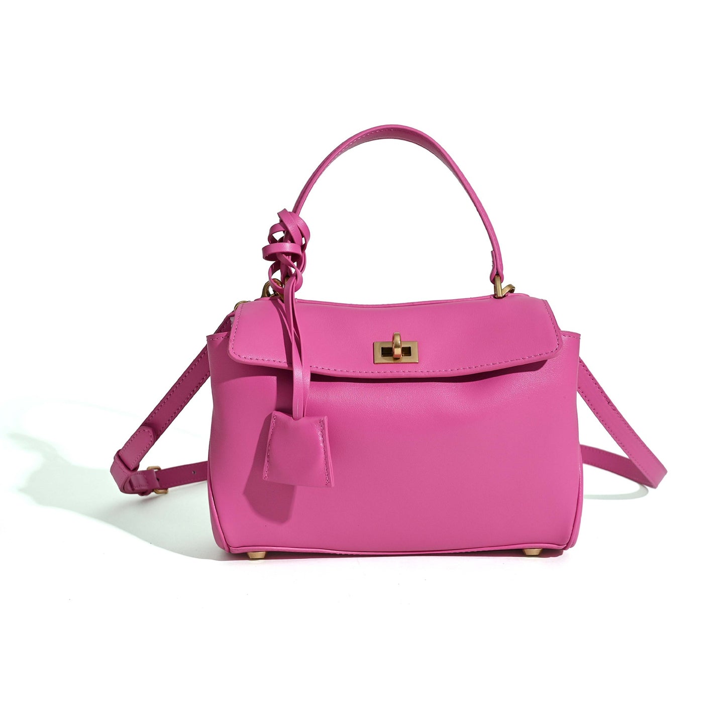 Women's Mini First Layer Cowhide High Sense Simple Handbags