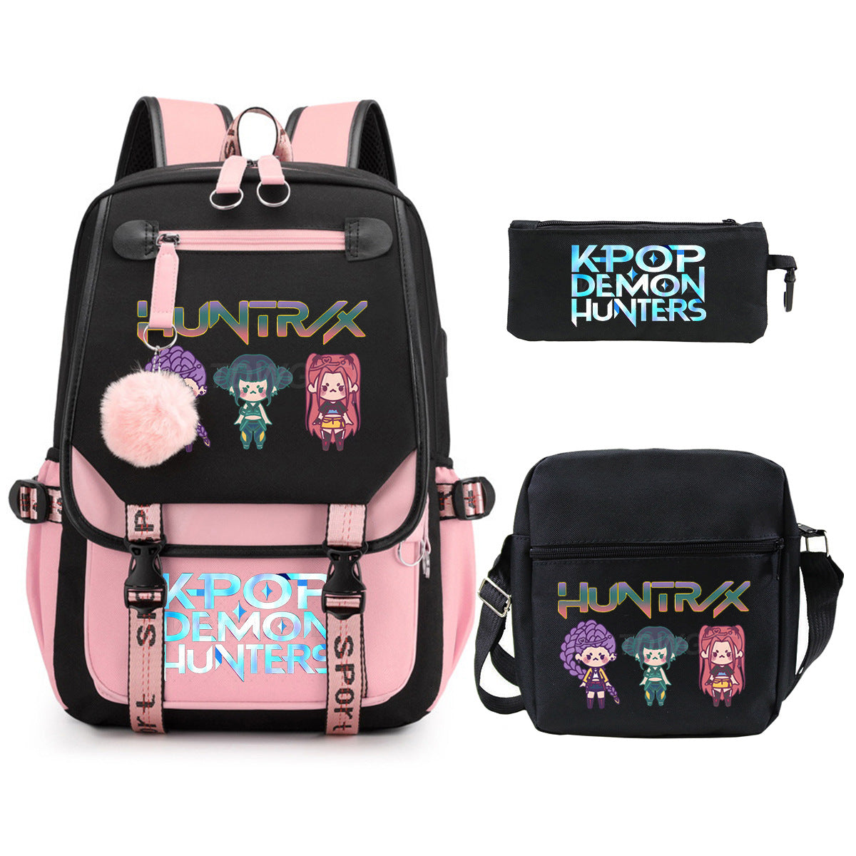 Comfortable Slouchy Anime Merchandise Printed Fashion Bags
