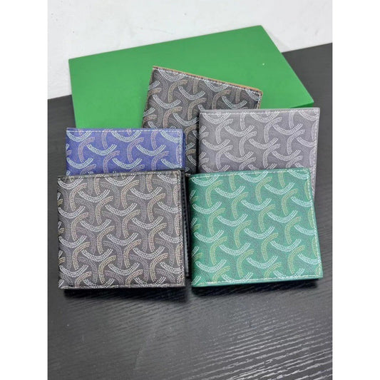Women's & Men's & Style Dog Teeth Short Multiple Slots Men's Wallets