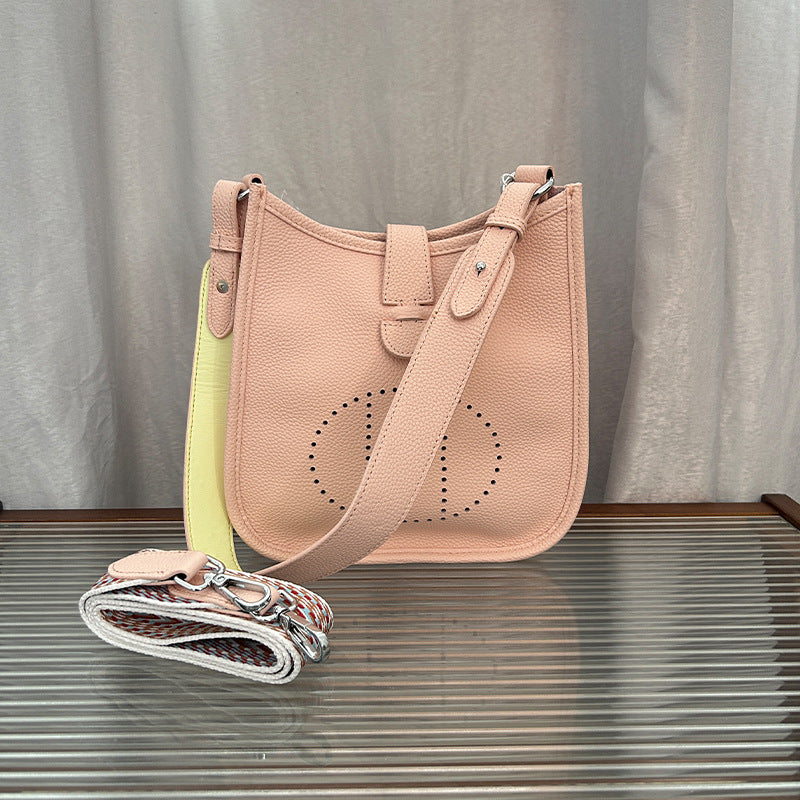 Genuine Leather Mini Top Layer Cowhide Crossbody Bags