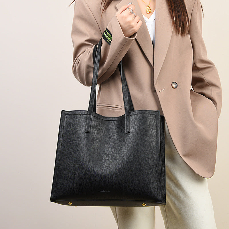 Women's Stylish Simple High-grade Large Capacity Commuter Bags