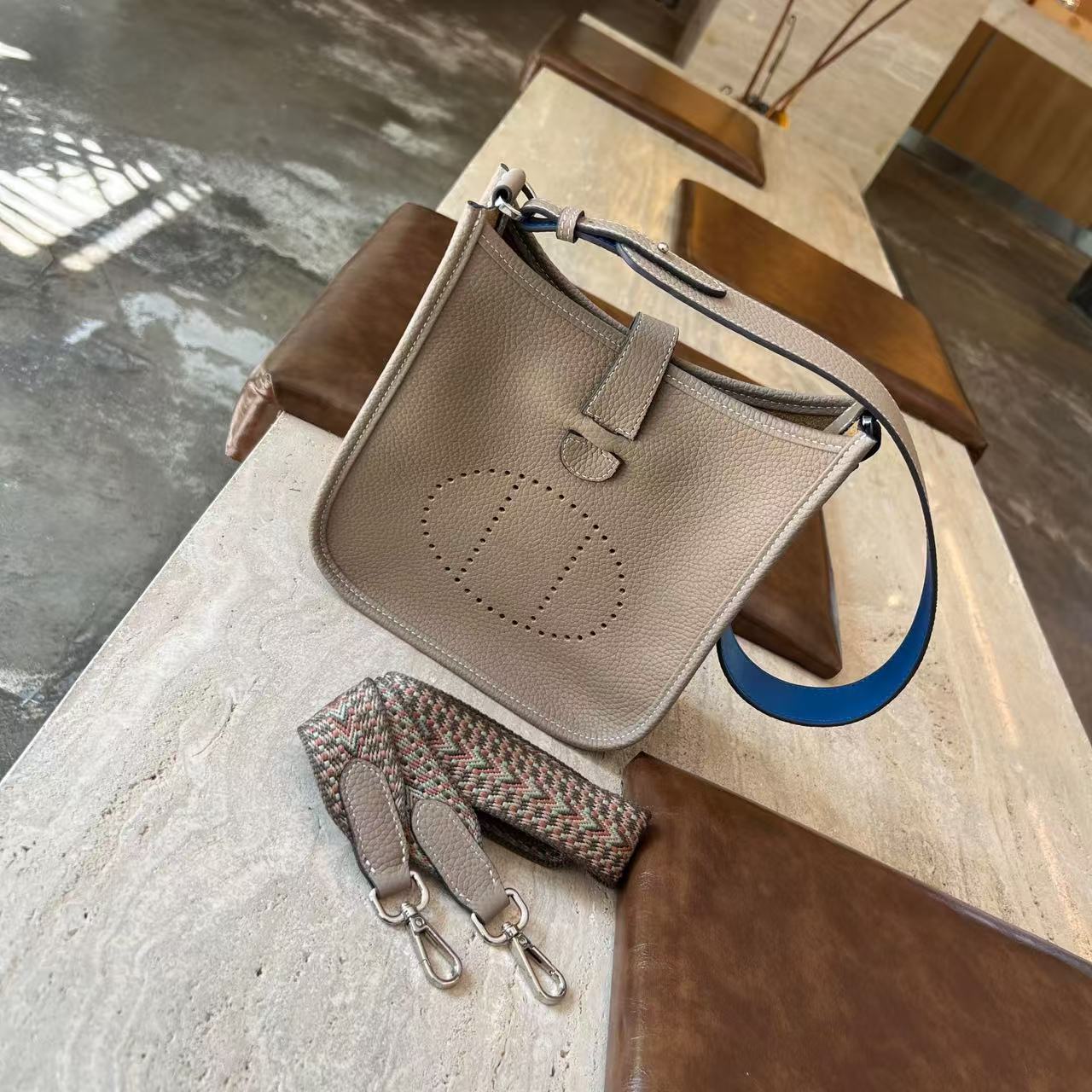 Women's First Layer Cowhide Underarm Leather Crossbody Bags