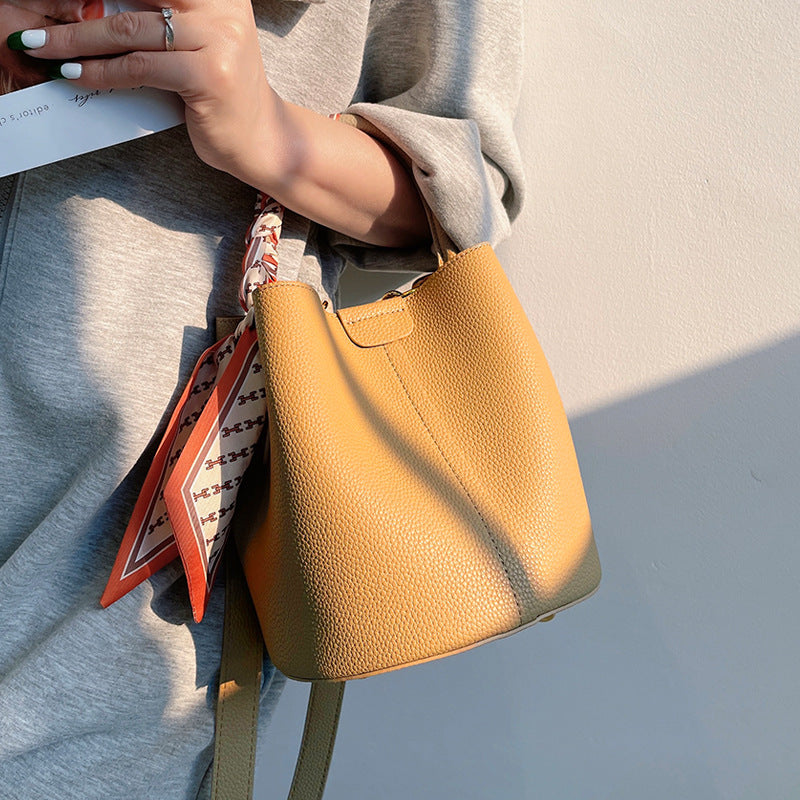 Women's Genuine Leather Niche High Sense Female Handbags