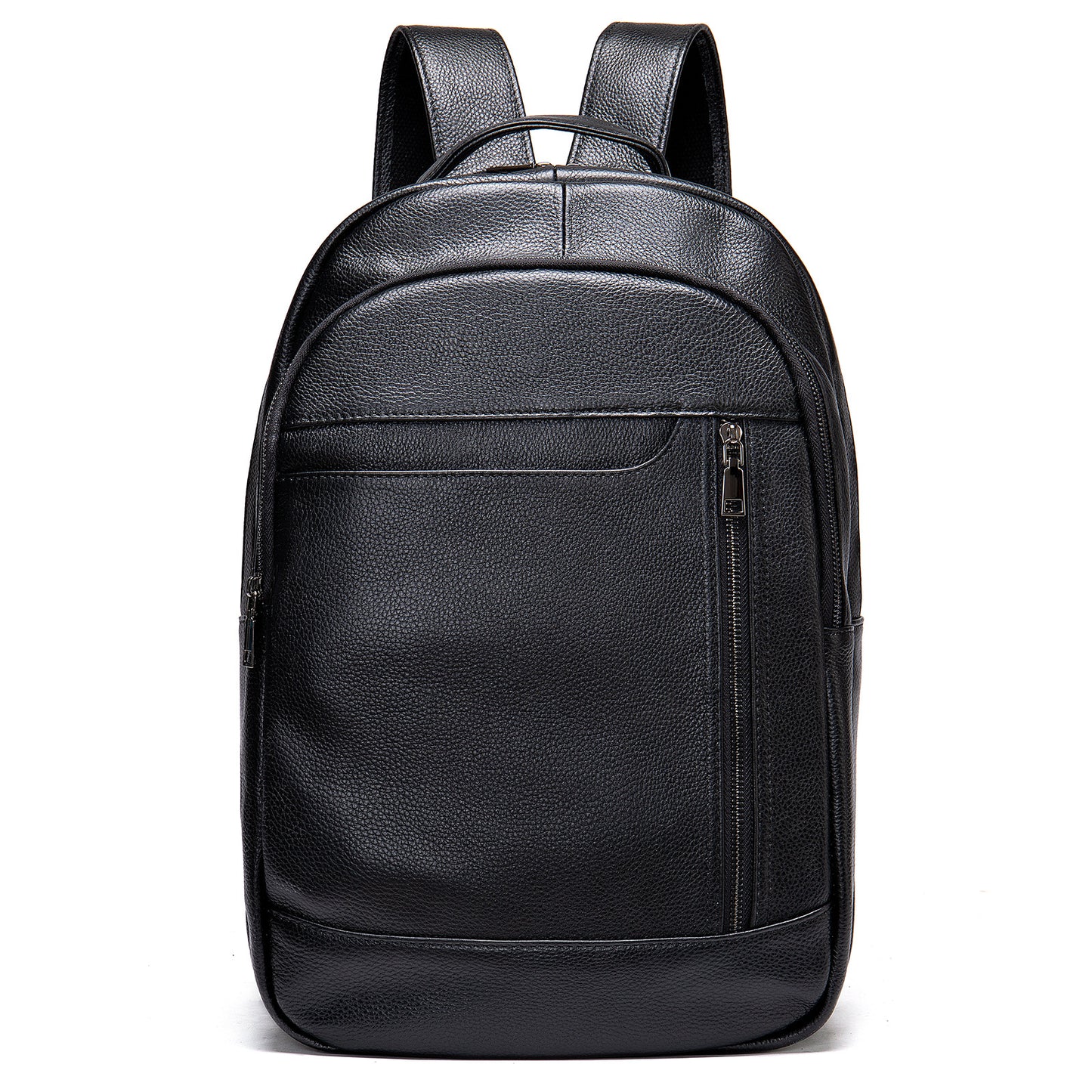 Men's Leather Large Capacity Korean Cowhide College Backpacks