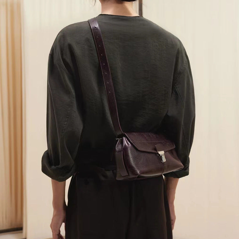 Women's Dual Version Development Design Leather First Layer Bags