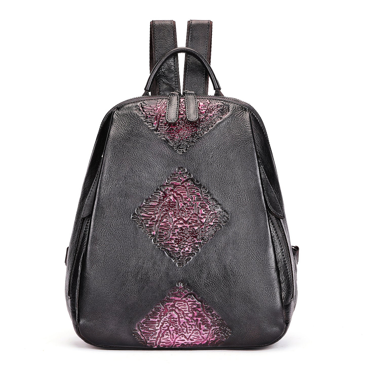 Women's Waster Retro Large Capacity Genuine Leather Backpacks