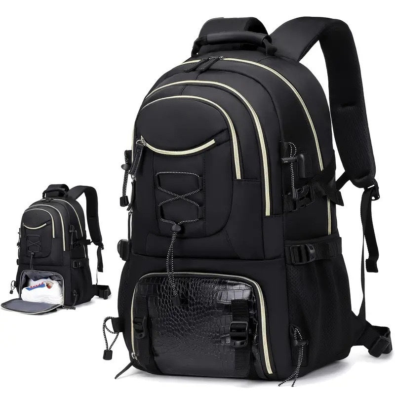 Classy Large Capacity Carpetbag Hiking Oxford Backpacks