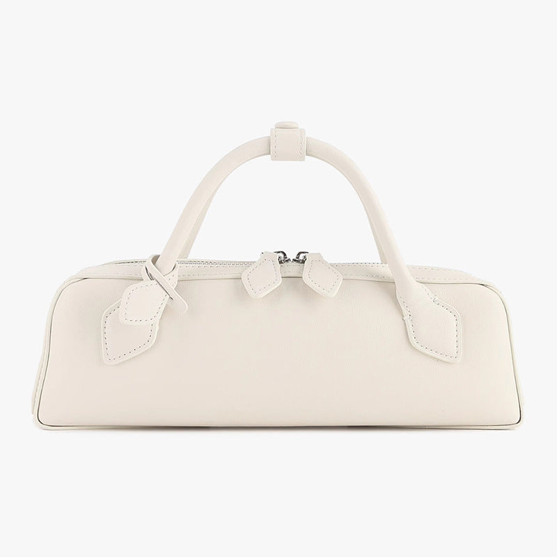 Women's Leather Baguette Fashion First Layer Shorts Bags