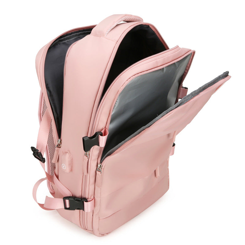 Women's & Men's & Upgraded Good-looking Computer Independent Shoe Backpacks