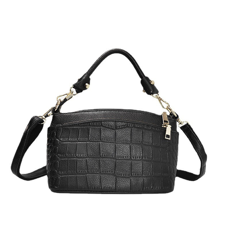 Women's New Genuine Leather Mom Layer Shoulder Bags