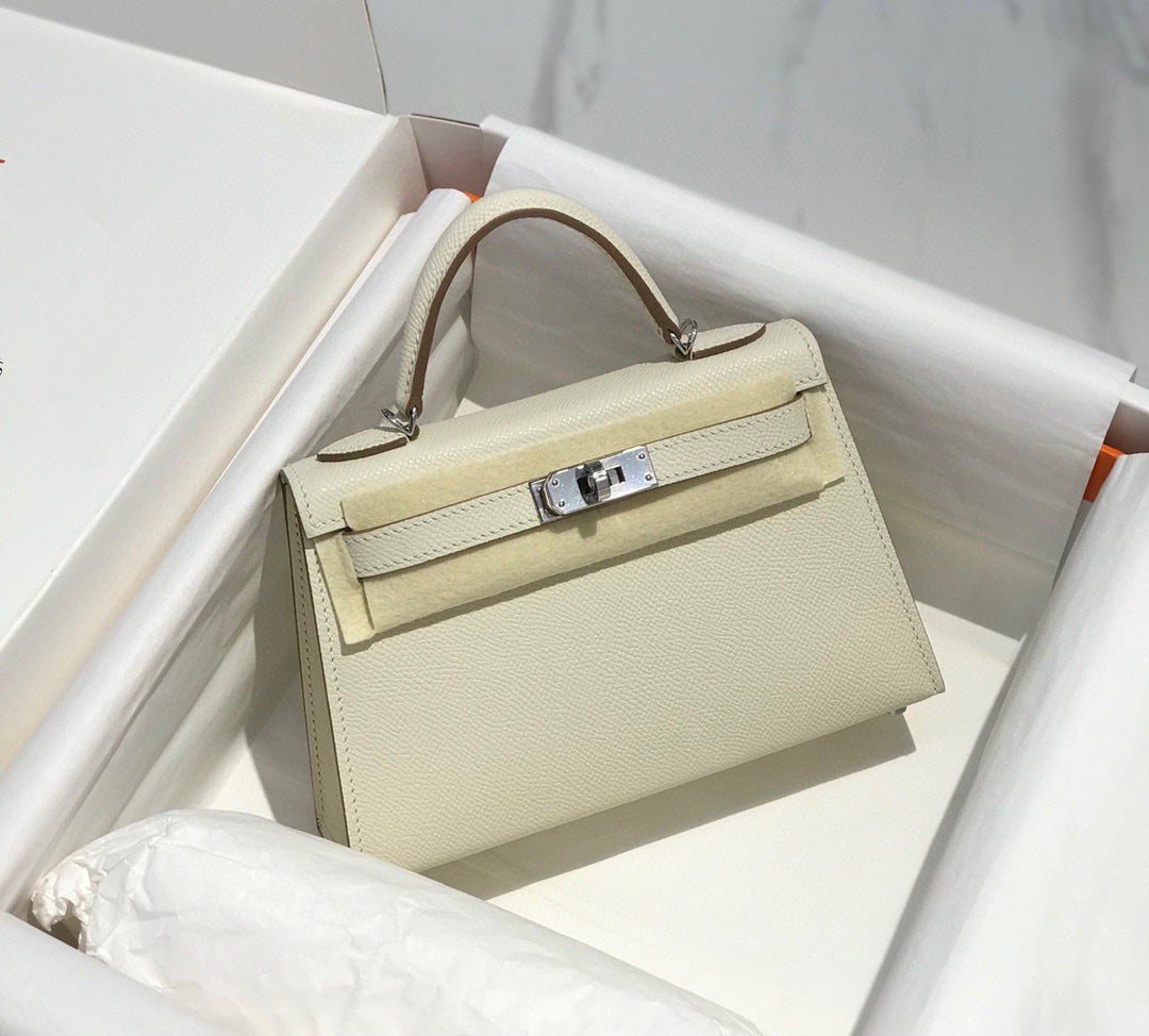 Women's Trendy Kelly Second Generation Genuine Leather Crossbody Bags