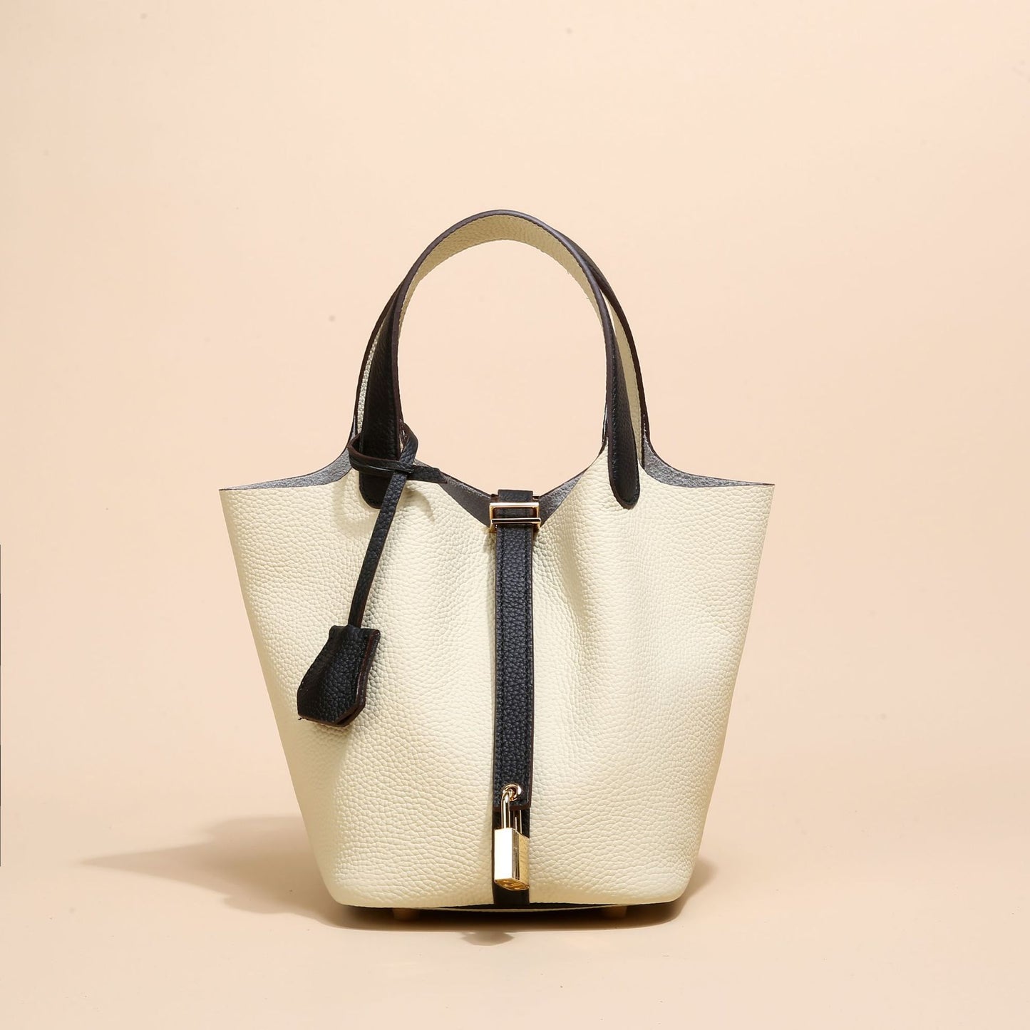 Women's Vegetable Basket Genuine Leather Large Capacity Handbags