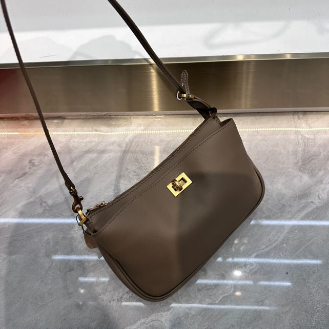 Cool Unique Genuine Leather Underarm Single Bags