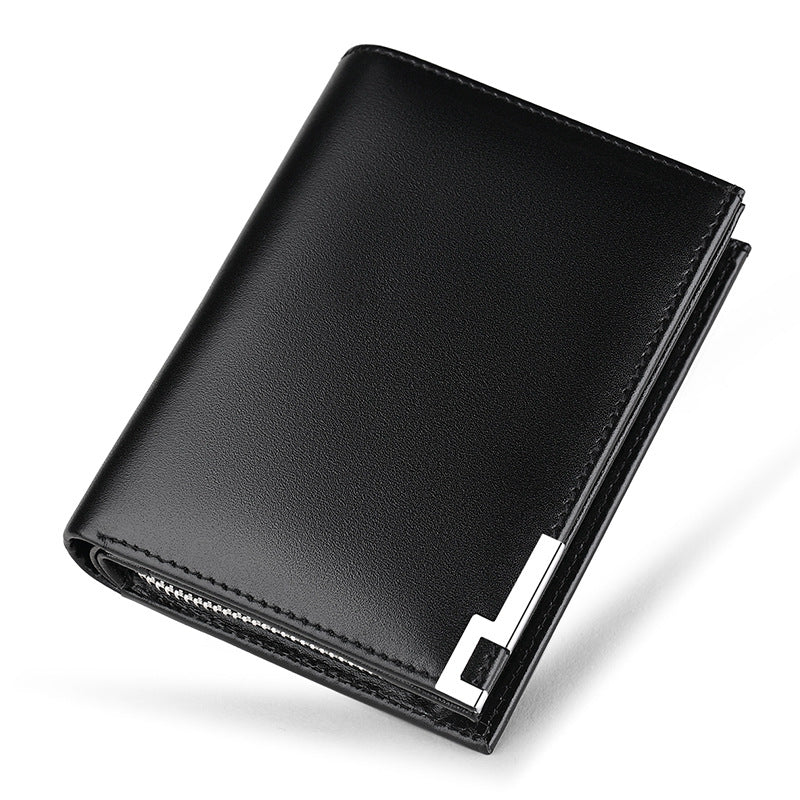 Men's King Paul Leather License Short Card Holder