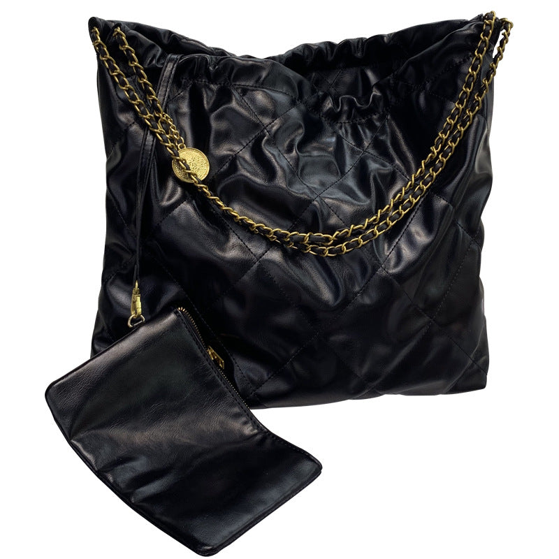 Women's Trendy Textured Western Style Soft Leather Large Shoulder Bags