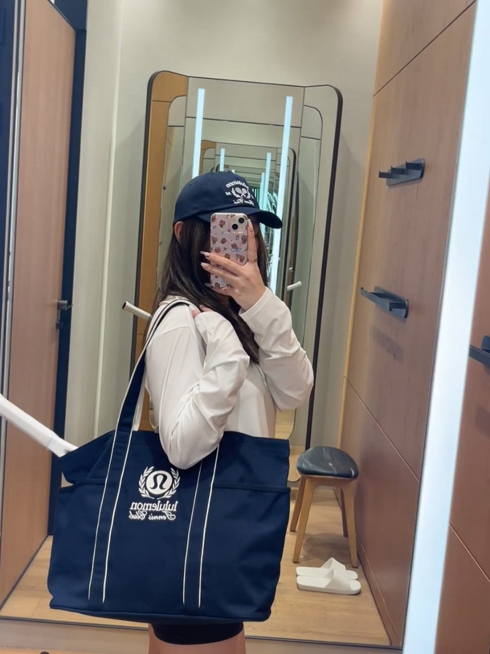 Stylish Large Capacity Tennis Canvas Tide Bags