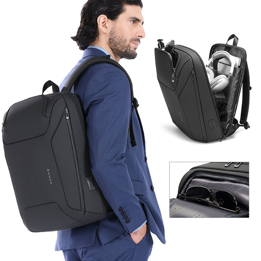 Men's Slouchy Stylish High-grade Business Waterproof Backpacks