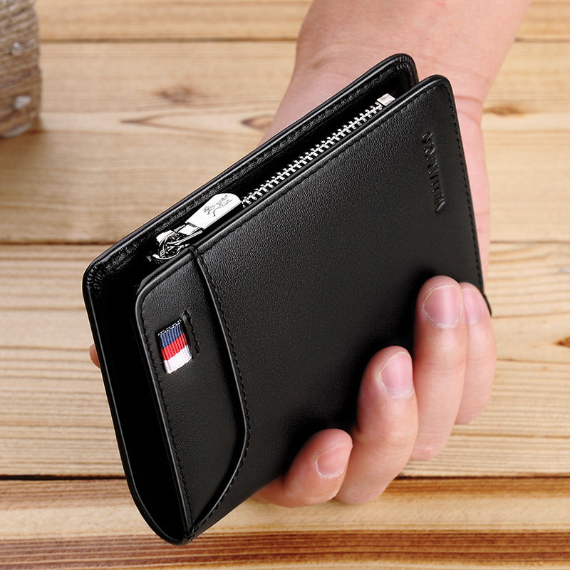 Men's Emperor Paul Short Genuine Leather First Men's Wallets
