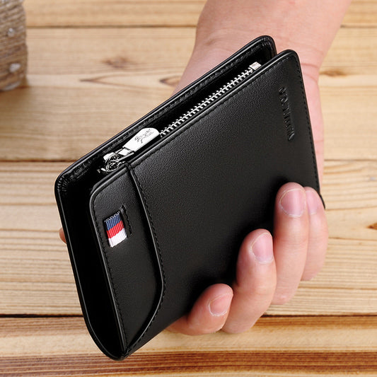 Men's Emperor Paul Short Genuine Leather First Men's Wallets
