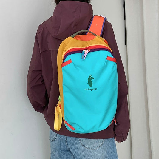 Glamorous Grapefruit Summer Alpaca Personalized Lightweight Backpacks