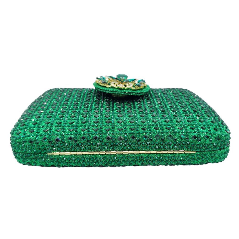 Women's Durable Full Diamond Clutch Banquet Handbags