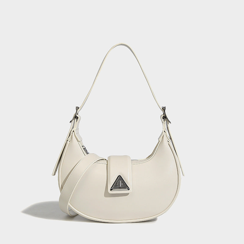 Women's Portable Underarm High-grade Fashionable Niche Moon Crossbody Bags