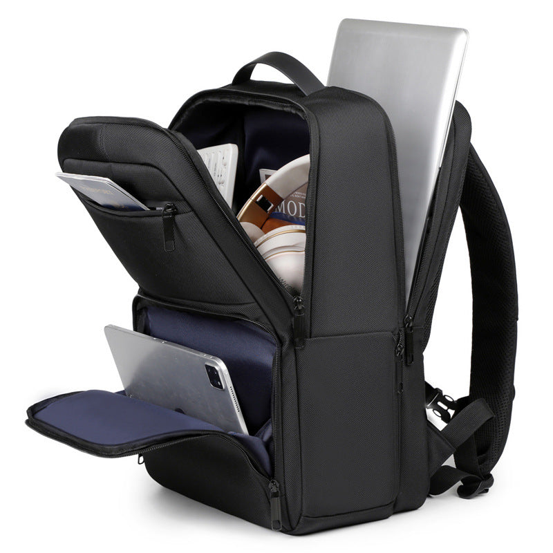 Cool Men's Airbag Shockproof High-grade Waterproof Backpacks