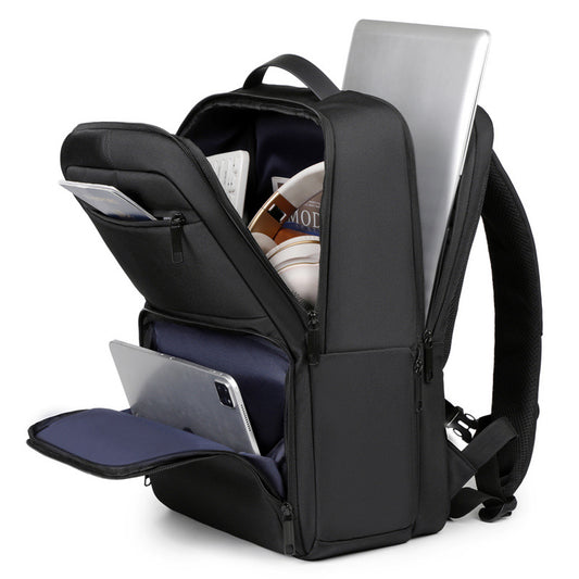 Cool Men's Airbag Shockproof High-grade Waterproof Backpacks