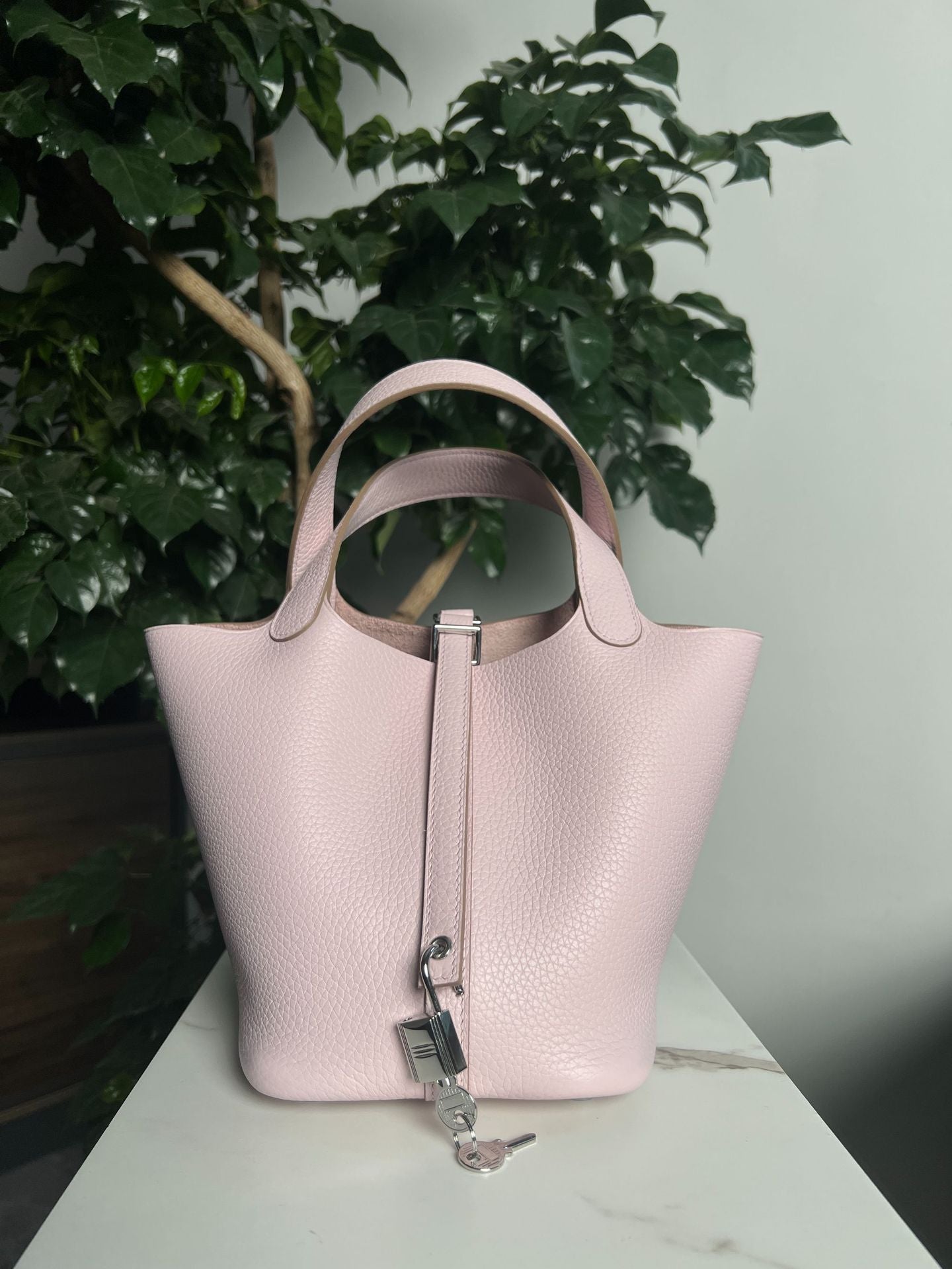 Women's Vegetable Basket Imported Leather Genuine Cattlehide Surface Handbags