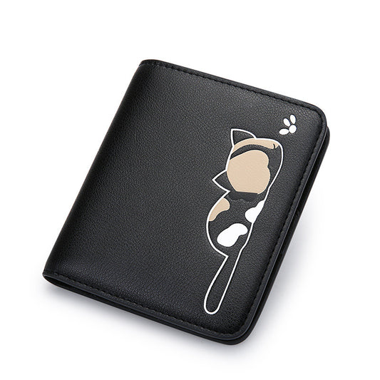 Women's Mexican Short Thin Korean Style Fresh Ladies Wallets