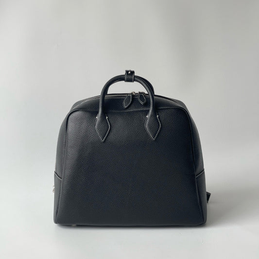Niche Boston Bowling Portable Cattle Leather Backpacks