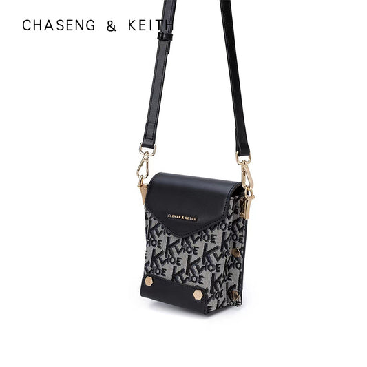 Women's Fashionable Niche Letter Single Jacquard Fabric Shoulder Bags